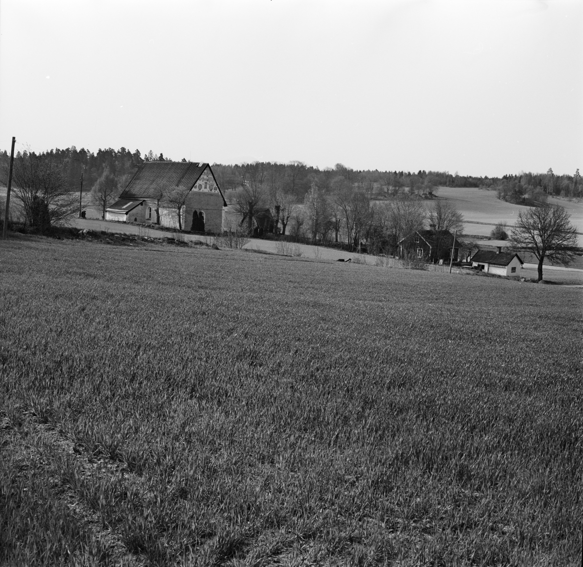Odlingslandskap, Uppsala-Näs socken, Uppland 1965
