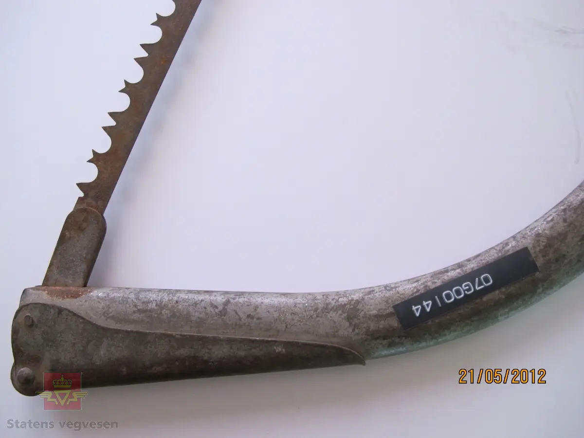 Buesag med fast bue.