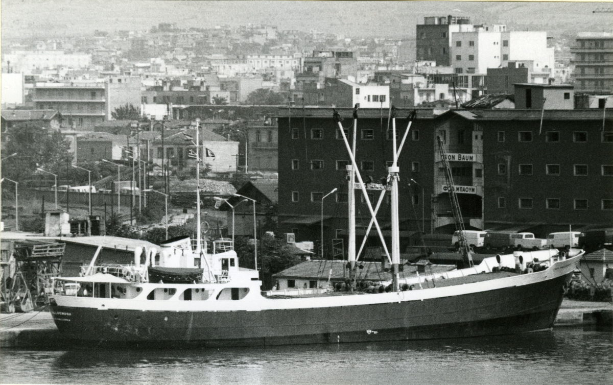 Ägare:/1960-74/: Naviera Mallorquina S.A. Hemort: Palma de Mallorca.