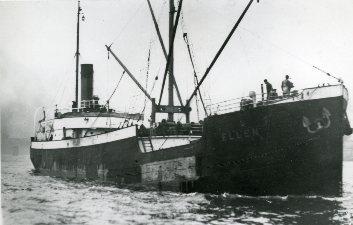 Ägare:/1937-60/: ett partrederi, Korrespondentredare: Mathies Reederei K.G. Hemort: Hamburg.