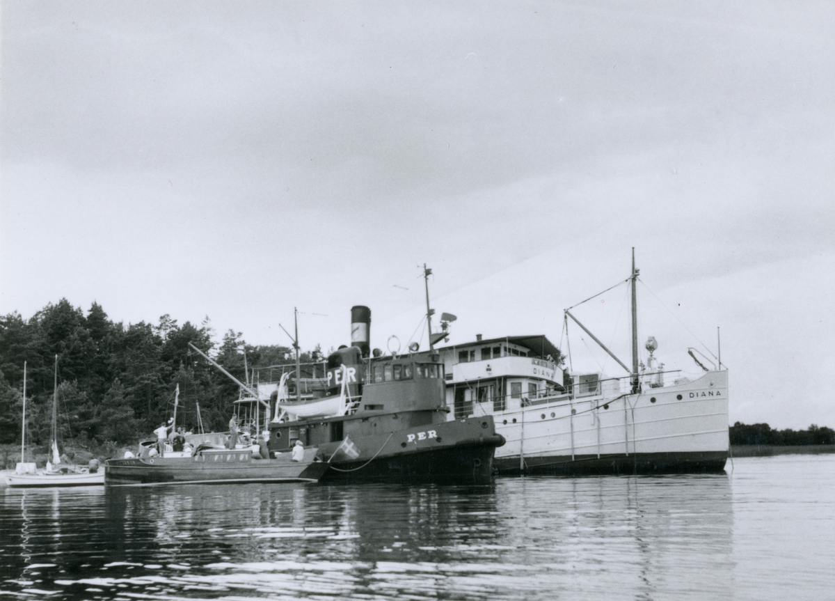 DIANA av Lidköping vid Lurö 1963.