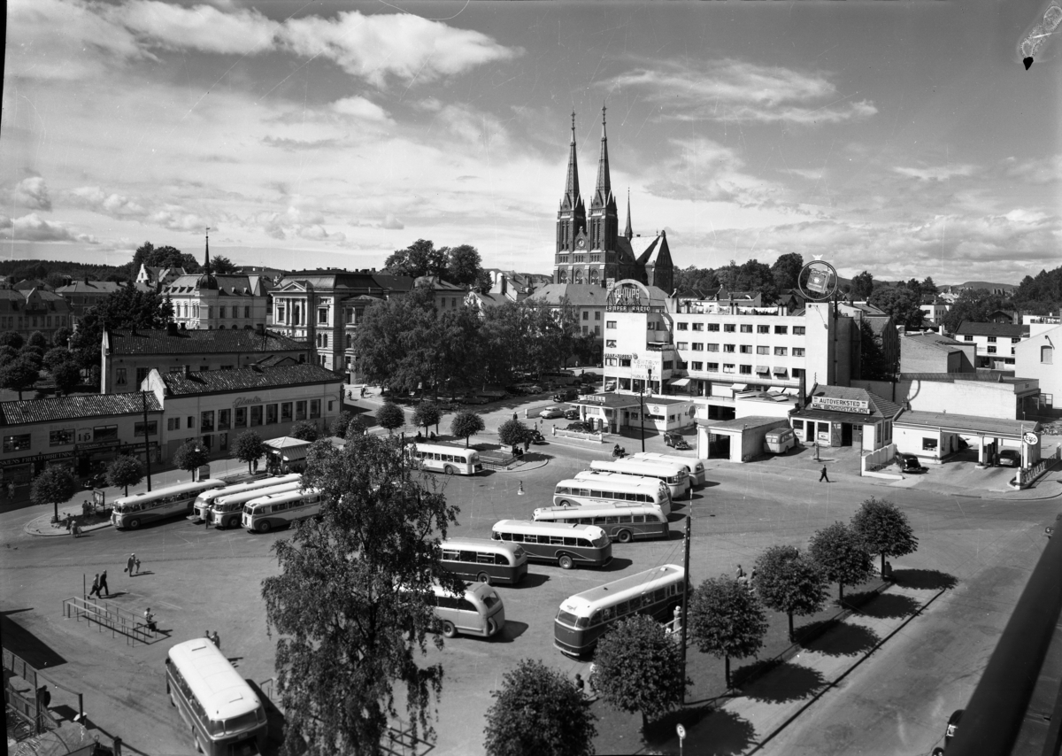 Landmannstorget i Skien