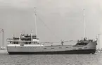 Lastmotorfartyget ELLINORA av Hamburgsund i Åhus 12.5.1965.