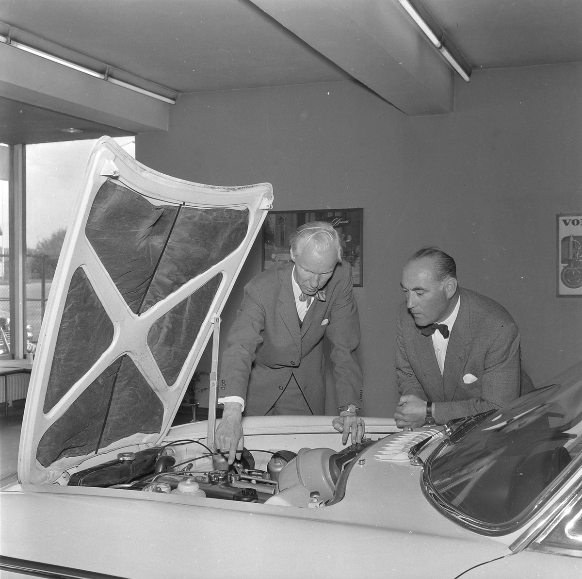 Ny Volvo P1800 hos Bjarne Wist