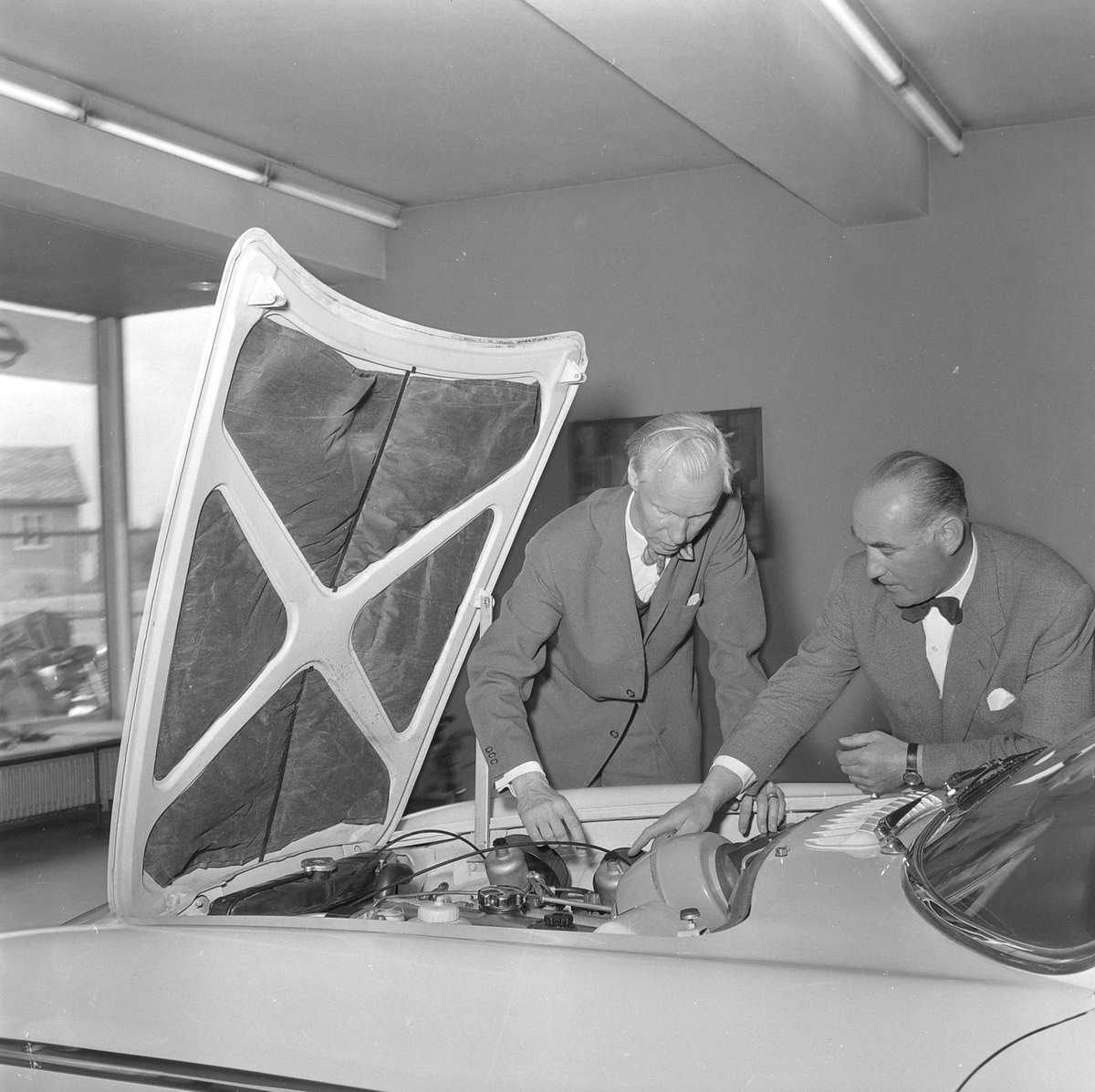 Ny Volvo P1800 hos Bjarne Wist
