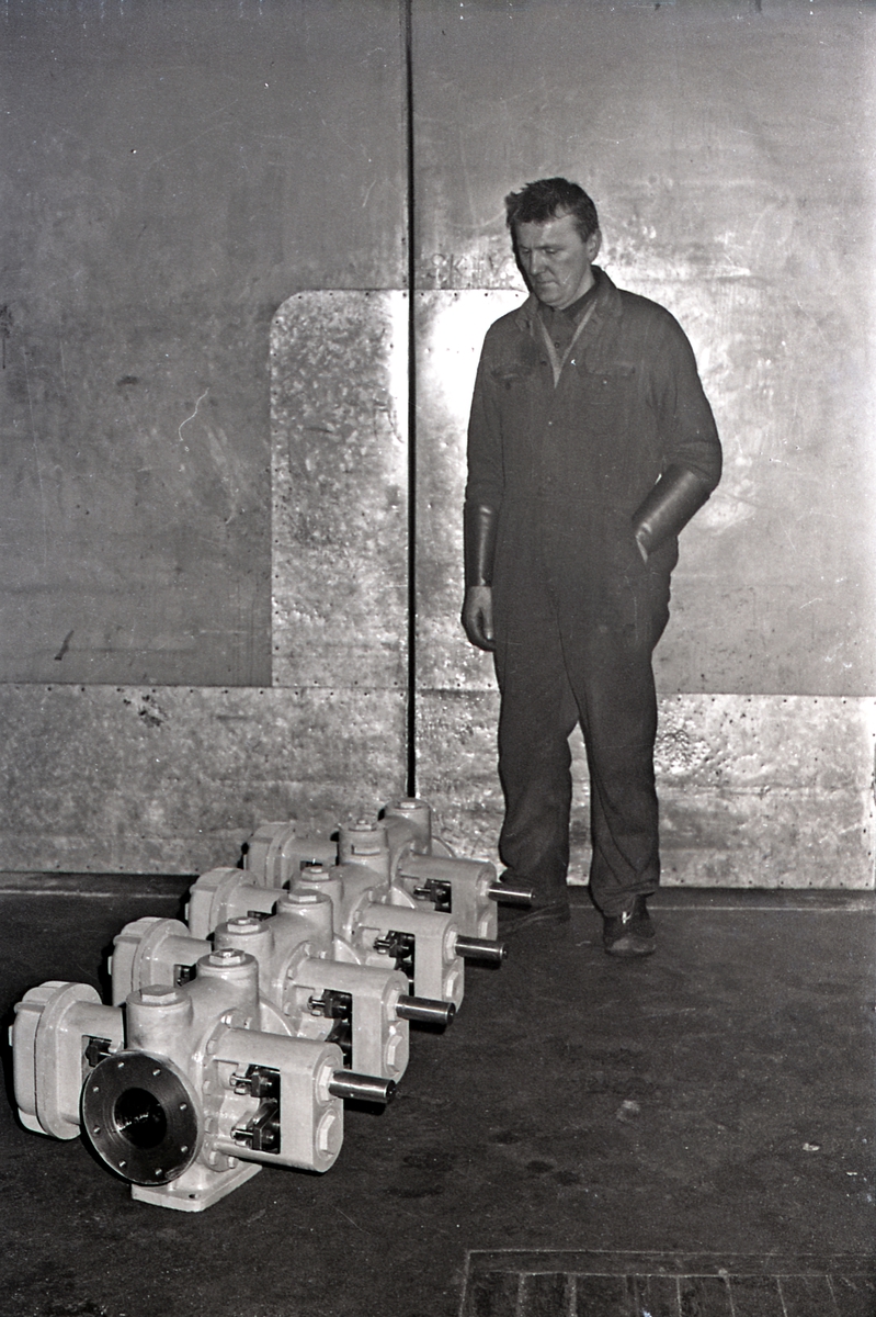 Tre generasjonen på Delta Pumpefabrikk. Bedriften fyller 90 år.