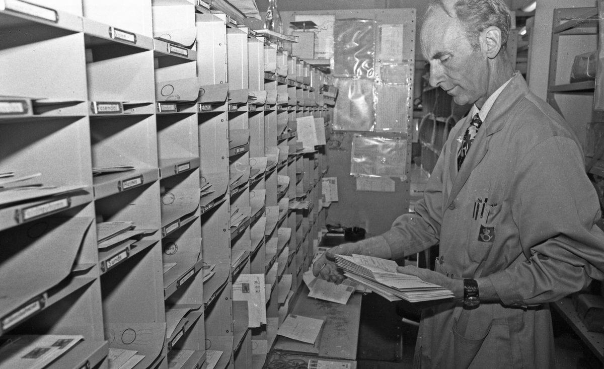 "HD bak kulissene" - 27/4-1972. Posthuset