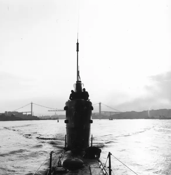 På väg ut till havs