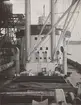 Lastmotorfartyget BIRKALAND av Göteborg, byggt i Göteborg 1935.
3:ans pålmaster sedda från fockmasten.