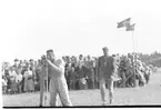 Fallskärmsjägarskolan i Karlsborg 1950-tal.