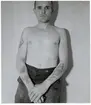 Tatuerad sjöman.
Vpl. Johan Olof E. Alinder, f.15.1.1910, till sjöss under åren 1927 och 1936, tjänstgörande på sjöhistoriska museet hösten 1943.
Har arbetat på fartygen: S/S MERTAINEN, S/S ABISKO, S/S SIR ERNEST CASSEL, S/S ATLAND, S/S TRANSPORTATION (USA), S/S QUEENSE (USA).