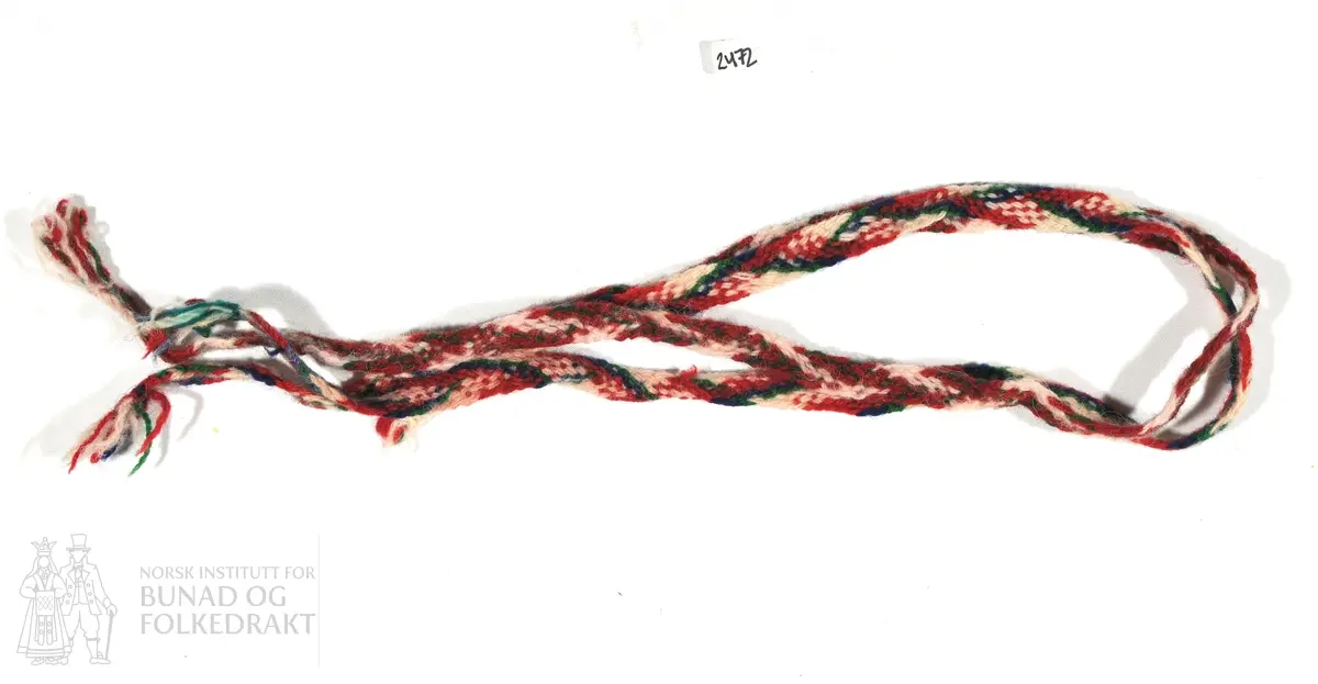 Smalt sokkeband 
100 cm x 1,2 cm