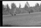 Fallskärmsjägarskolan i Karlsborg 1950-tal.