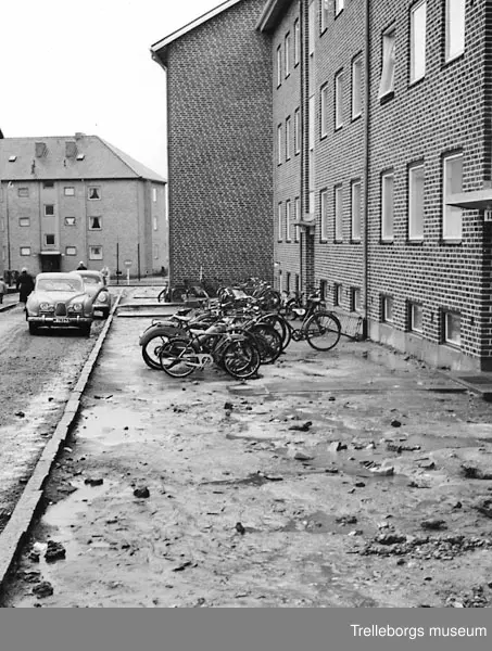 Borgmästargatan 1a, 1b, 1c. I bakgrunden Frans Malmrosgatan.