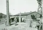 Fallskärmsjägarskolan i Karlsborg 1952. Inryckning.
