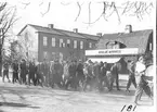 Fallskärmsjägarskolan i Karlsborg 1952. Inryckning.