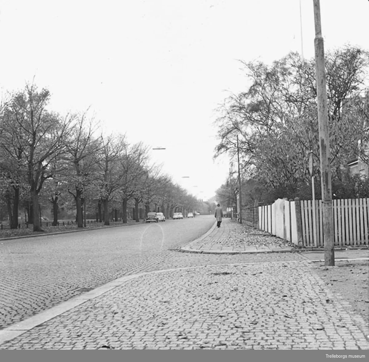 Strandpromenaden, Lotsgränden till höger kommer ner till Strandgatan.