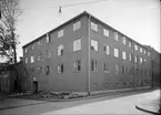 Studentbostadshuset Arkadien, S:t Larsgatan - S:t Johannesgatan, Uppsala december 1944