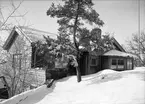 Byggmästaren Anders Diös villa, Vårdsätravägen, kvarteret Aspen, Graneberg, Sunnersta, Uppsala sannolikt 1937