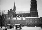 Torghandel på S:t Eriks torg, Uppsala 1939