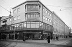 Affärs- och bostadshus i korsningen Vaksalagatan - Kungsgatan, Uppsala 1939