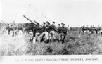 Luftvärnsbatteri m/1900-17. 7 cm.
