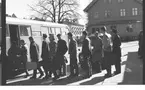 Fallskärmsjägarskolan i Karlsborg 15/3 1961.