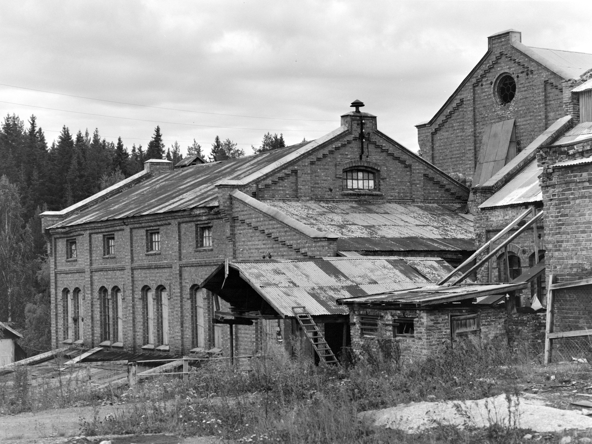 Klevfos Papir og Cellulosefabrikk, Klevfos Industrimuseum, Ådalsbruk. Eksteriør. Løten.