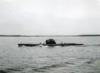 U-båten Tumlaren år 1954.