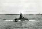 U-båten Tumlaren år 1954.