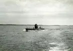 U-båten Tumlaren år 1954.