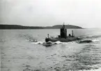 U-båten Tumlaren år 1954.