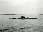 U-båten Tumlaren år 1954.