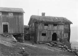 Kort: Ringebu Gaarden Bjørge. Stuen fasade Konv: Gaarden Bjø