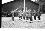 Fallskärmsjägarskolan i Karlsborg 1960-tal.