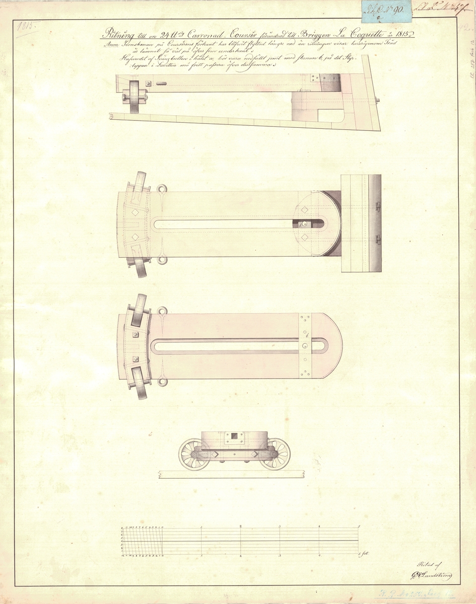 Fransk 18-kanoners kutterbrigg uppköpt i Lübeck, med kokett kvinna som galjonsfigur. Briggen gjorde expeditioner i Norge och Östersjön.
