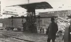 Oskarshamns varv vid mitten av 20-talet. Plåtpress på 