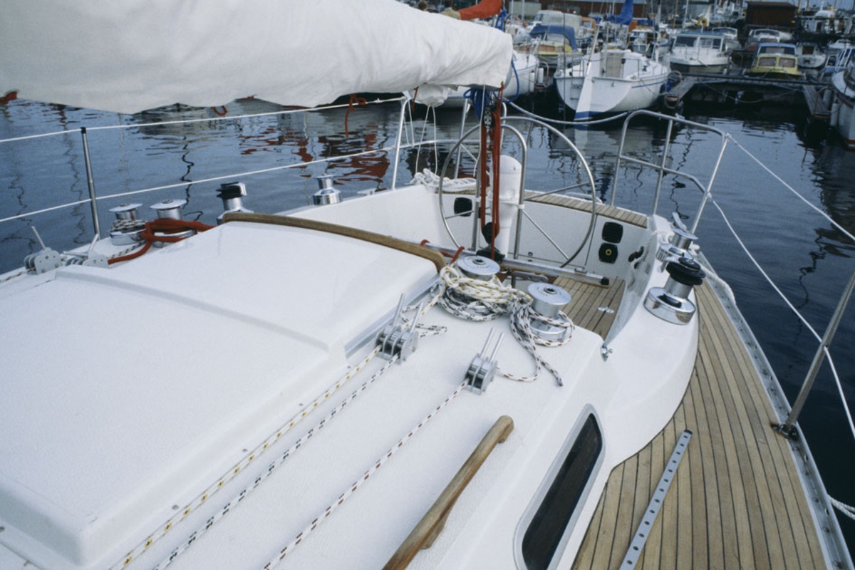 Albin Nova i hamn.
