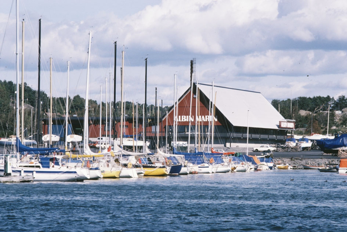 Albin Marins anläggning i Fiskebäck, Västra Frölunda.