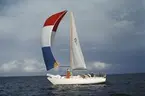 Albin Singoalla seglar för spinnaker.