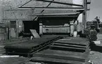 Oskarshamns Varv.
Plåtverkstad 14.
Plåtvals större med transportband.