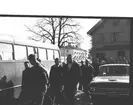 Fallskärmsjägarskolan i Karlsborg 1963. Inryckning.