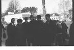 Fallskärmsjägarskolan i Karlsborg 1963. Inryckning.