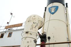 Isbrytaren Sankt Erik görs i ordning/renoveras inför sommars