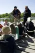 Marinarkeologisk pedagogik, maj 2008.
Sonaren på bryggan