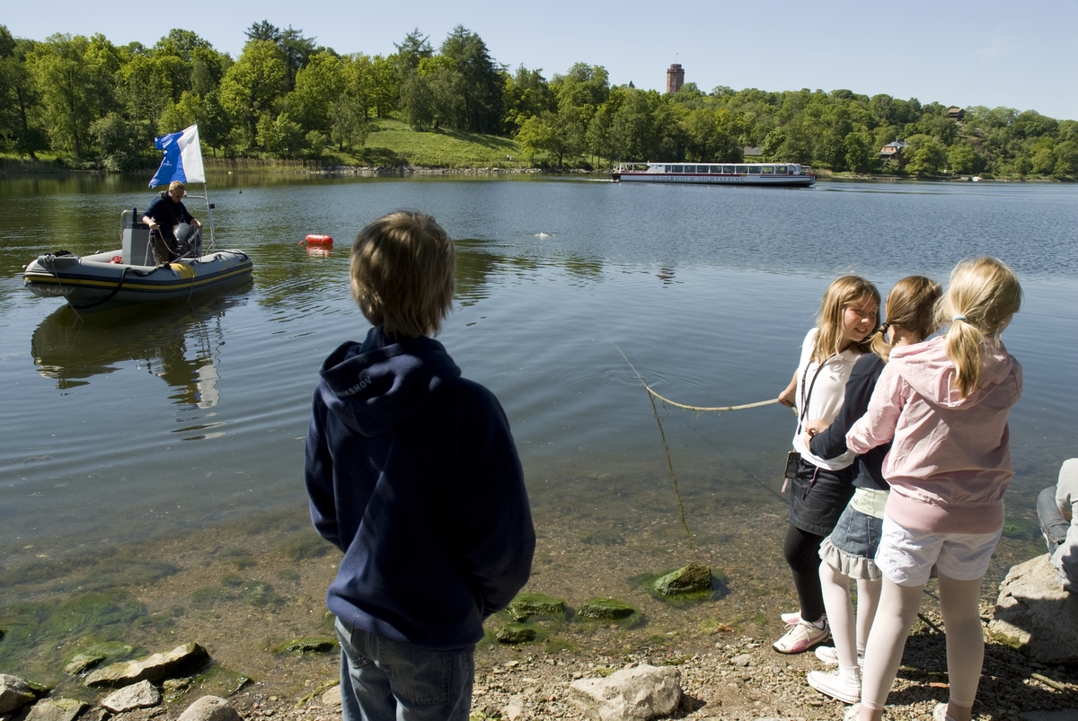 Marinarkeologisk pedagogik, maj 2008.
Jim dyker.
