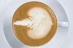 Latteart av Kaveh Azizian (Barista Akademien)