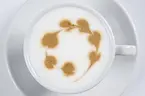 Latteart av Kaveh Azizian (Barista Akademien)