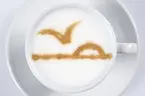 Latteart av Kaveh Azizian (Barista Akademien)