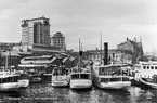 Göteborg. Träpiren med skyskraporna.
T Foto nr 1919